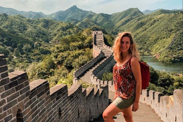 Take in breathtaking views from the wall