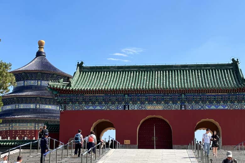 El exterior del Templo del Cielo