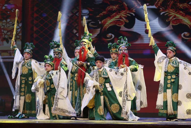 Spectacle d'opéra de Pékin