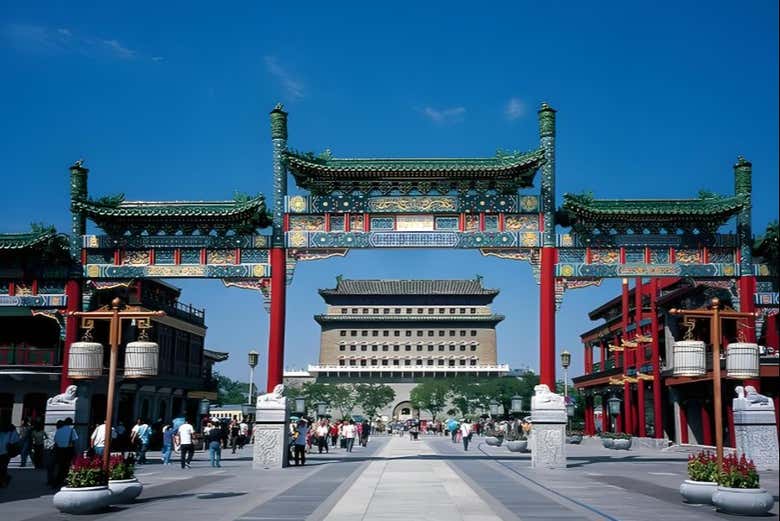 La calle comercial de Qianmen