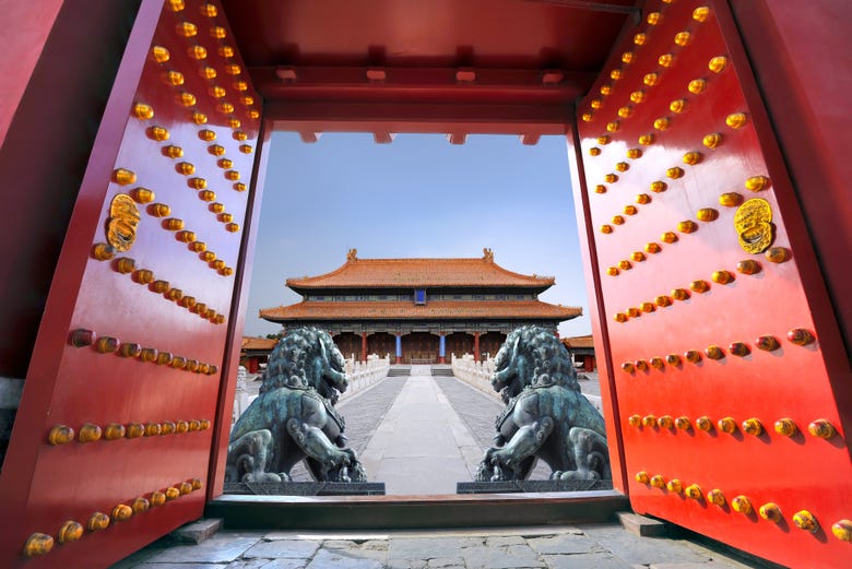 L'ingresso alla Città Proibita di Pechino