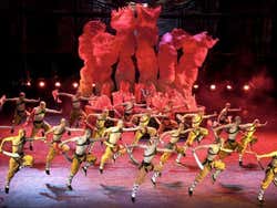 Kung Fu show at the Red Theatre