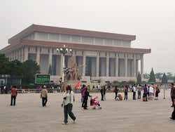 Mao Mausoleum in Tian'anmen Square