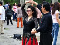 Temple of Heaven, dancing