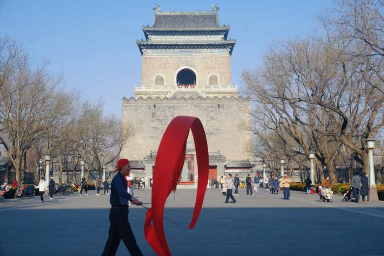 Torre del tambor y el campanario de Pekín 