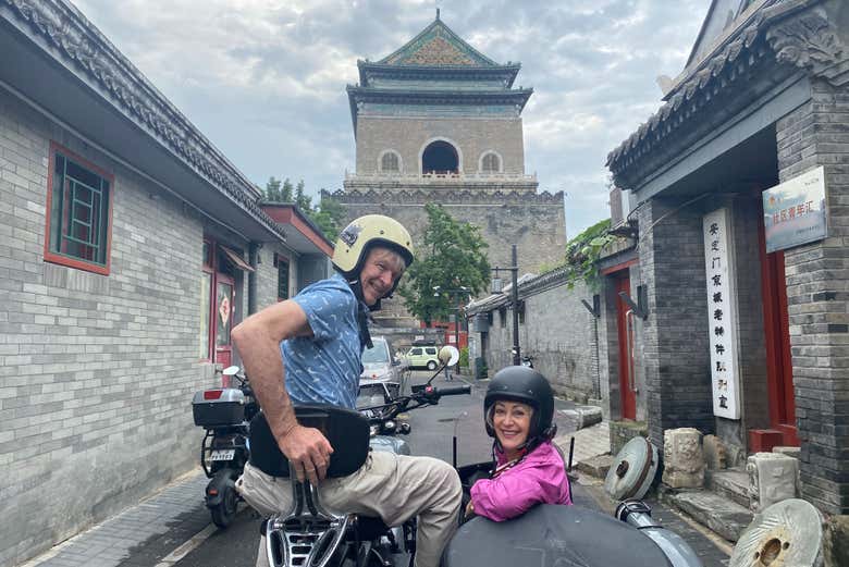 Explorando los famosos hutongs