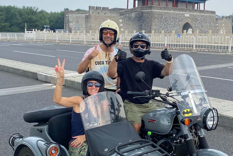 Explorando Pekín en sidecar