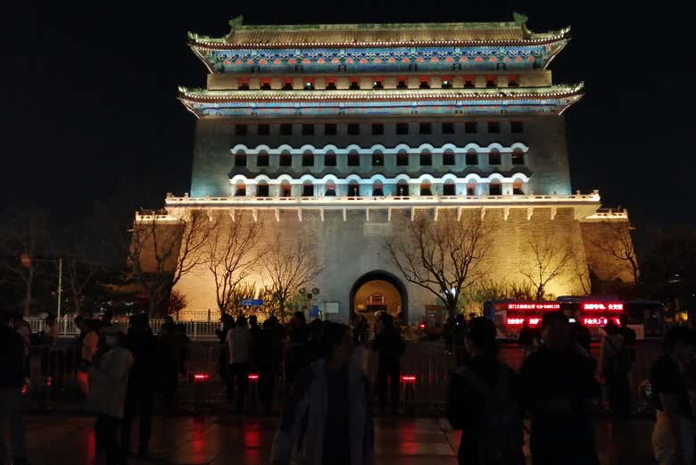 Uno de los lugares que veremos en el tour nocturno por Pekín