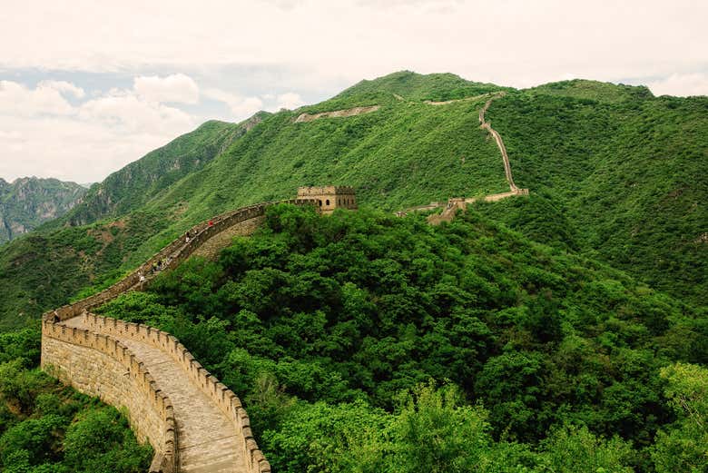 A Muralha da China, uma das Sete Maravilhas do Mundo