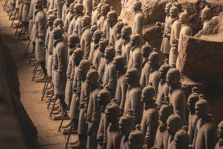 Guerreros de Terracota