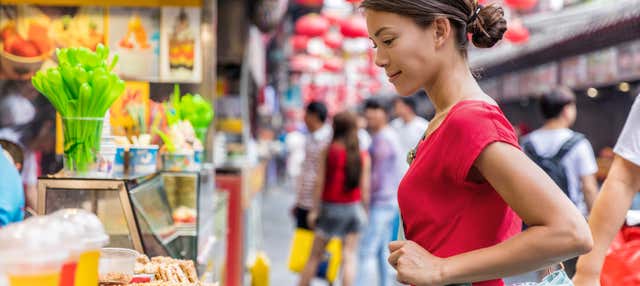 Tour privado pelo mercado noturno de Nanluoguxiang