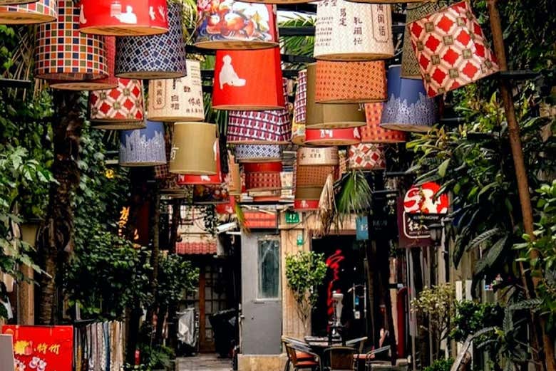 Une rue typique de Tianzifang