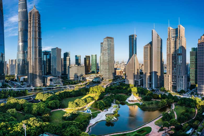 Distrito financiero de Lujiazui