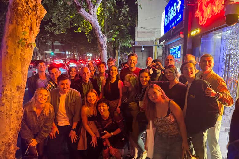 Take a group picture during the party