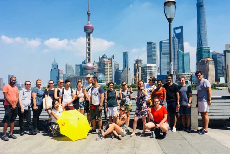 The Bund Group Photo