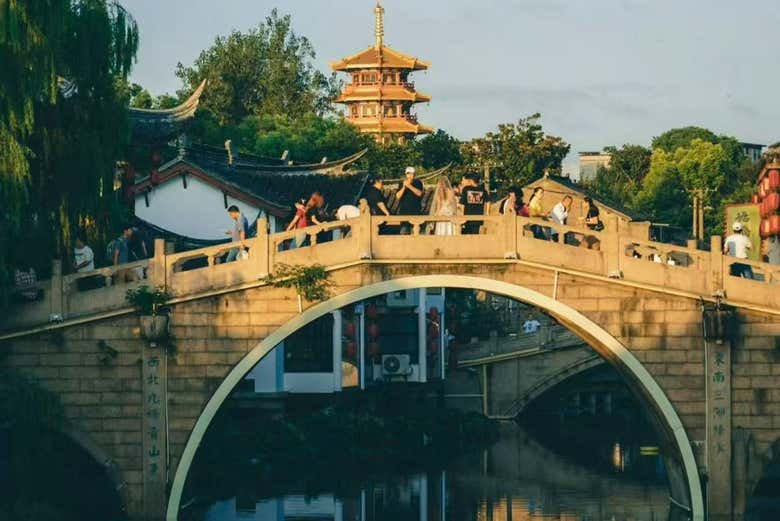 Un pont à Qibao
