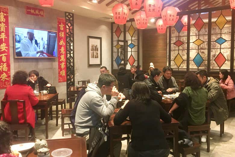 Ristorante tradizionale di Shanghai