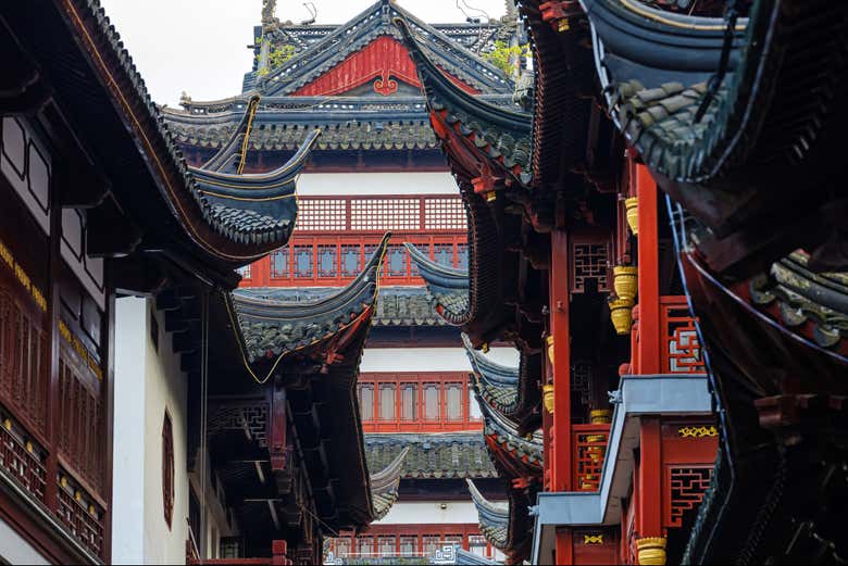 Esplorate il centro storico di Shanghai