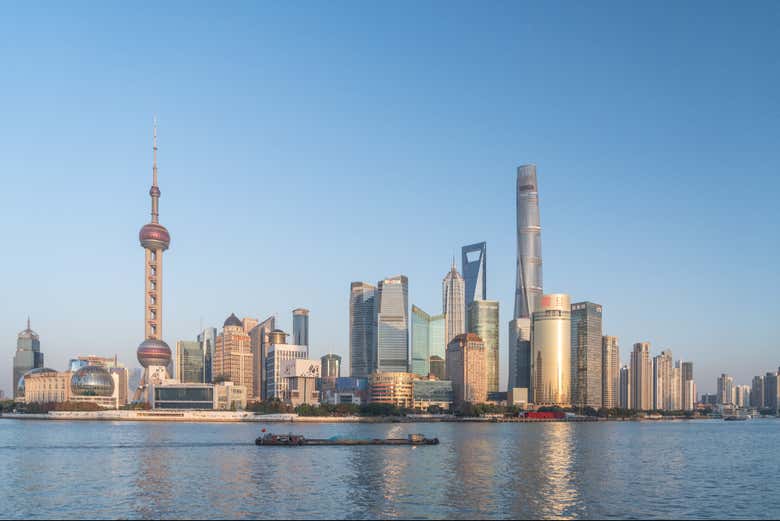 El skyline de Shanghái