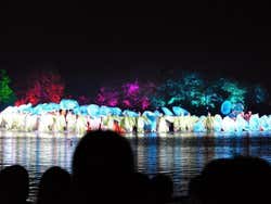 Hangzhou, Spectacle nocturne au Lac de l'Ouest