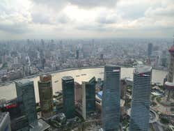 Tour Jinmao, vue