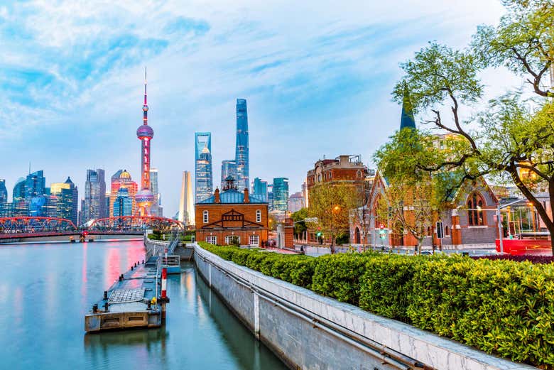 Get stunning views of Shanghai's port