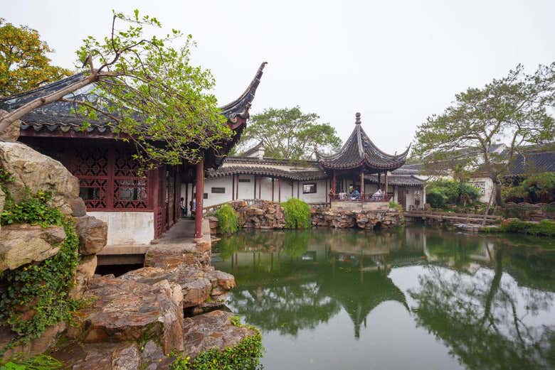 El Jardín del Pescador de Suzhou