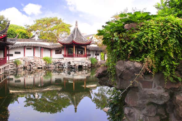 Tour privado por el Jardín del Pescador y la Colina del Tigre