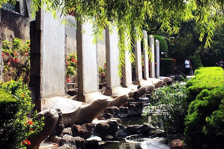 Interior del Fuerte Provintia de Tainan