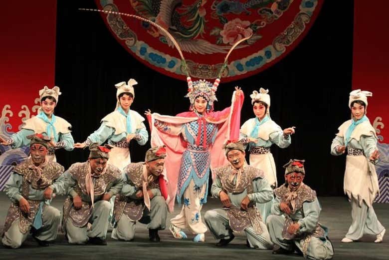 Artistas sobre el escenario del TaipeiEYE