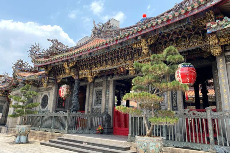 Entrée du temple Longshan