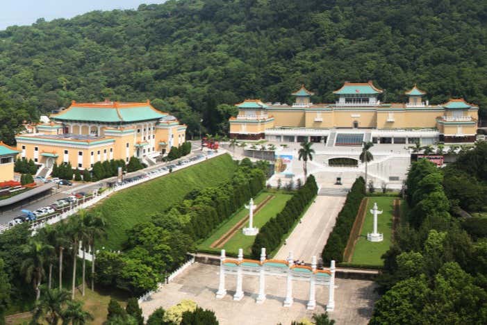 Podréis acceder al Edificio Principal y al Jardín Zhishan