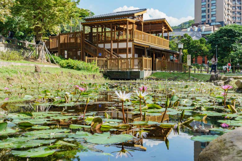 Exterior da Biblioteca Pública de Taipei