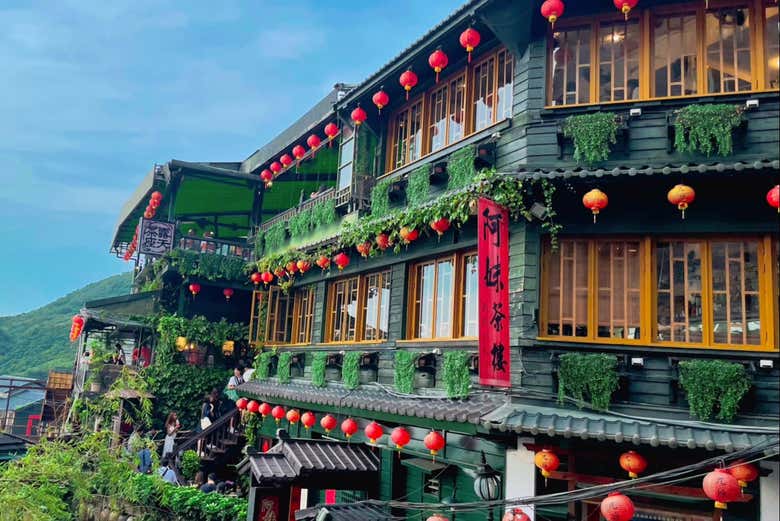 Arquitectura típica de Jiufen