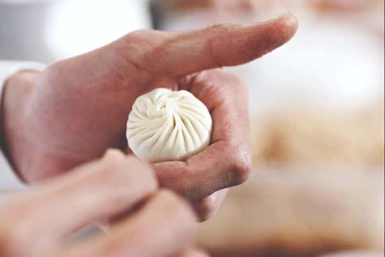 Dándole forma a los dumplings