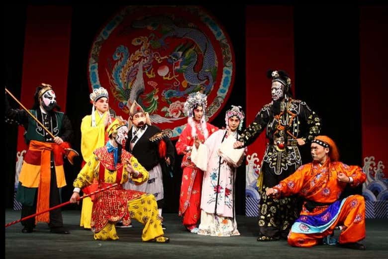 Espectáculo de ópera china en TaipeiEYE