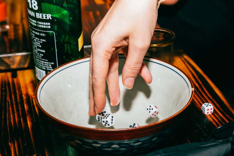 Realizaremos varios juegos con bebidas alcohólicas