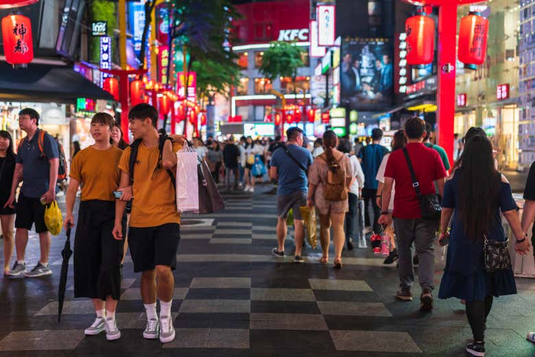 Exploring the centre of Taipei