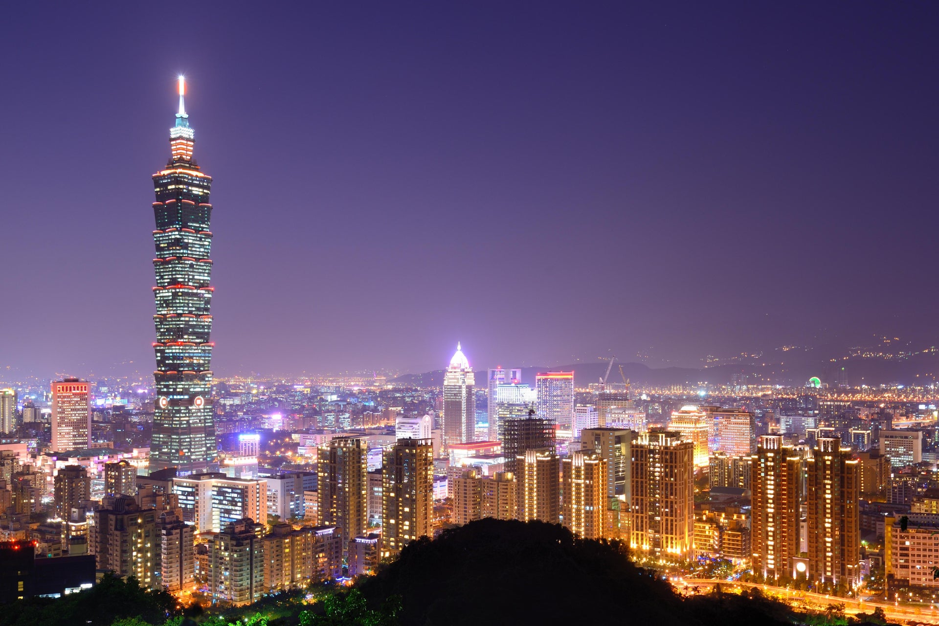Visite de nuit dans Taipei