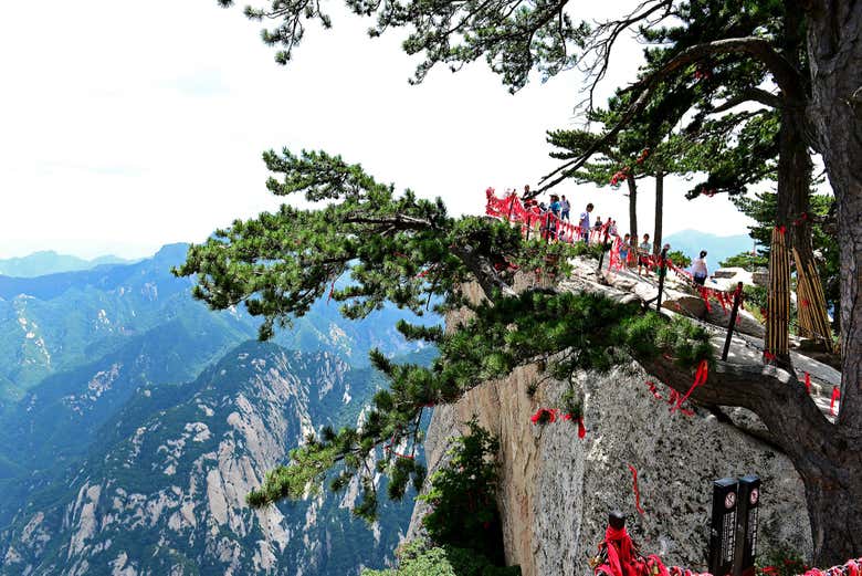 Vistas desde el Monte Huashan