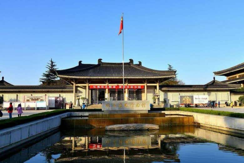Vista exterior del Museo de Shaanxi