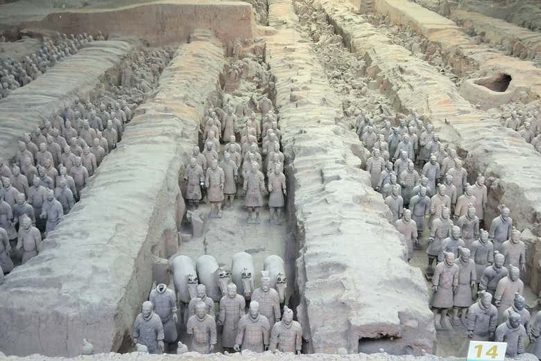 Impresionante exposición de los Guerreros de Terracota