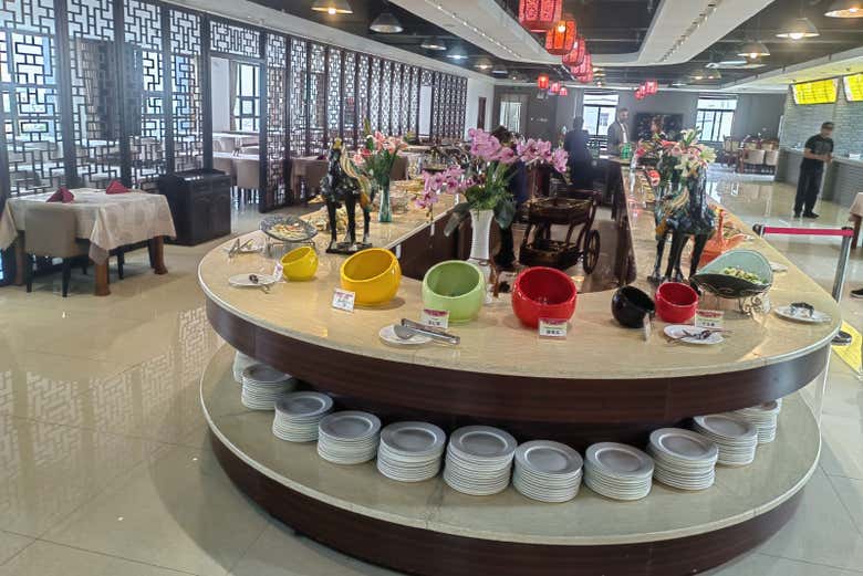 En restaurante donde tendremos el almuerzo