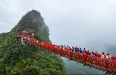 Entradas para el teleférico del pico Ruyi