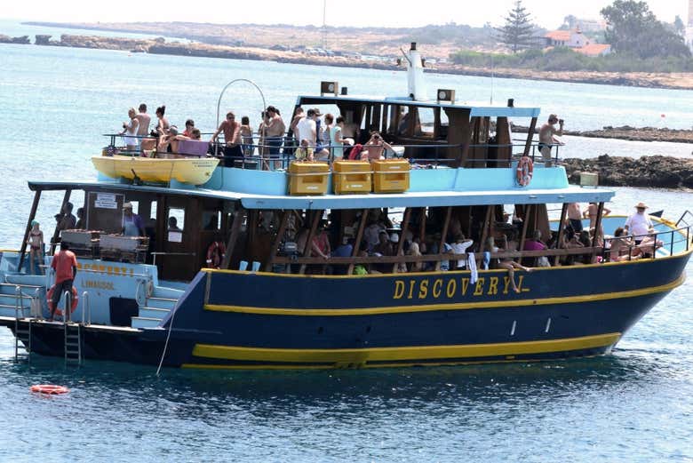 El barco en el que descubriremos la costa de Chipre