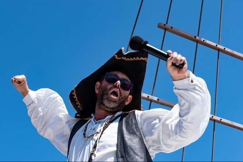 Un pirata en el barco