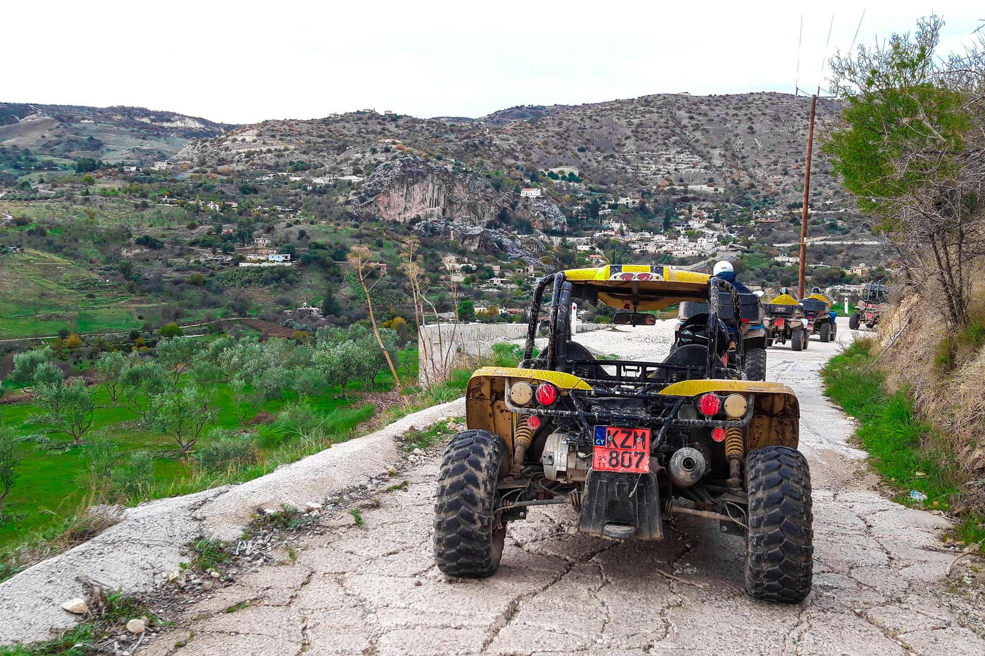 Tour di Geroskipou, Mandria ed Episkopi in buggy