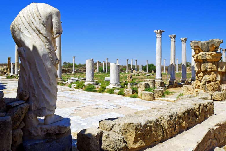 Le rovine di Salamina