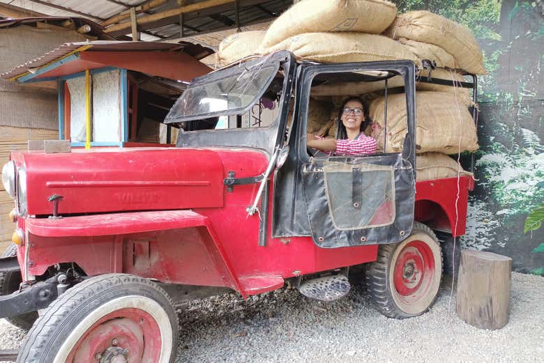 Enjoying the free tour