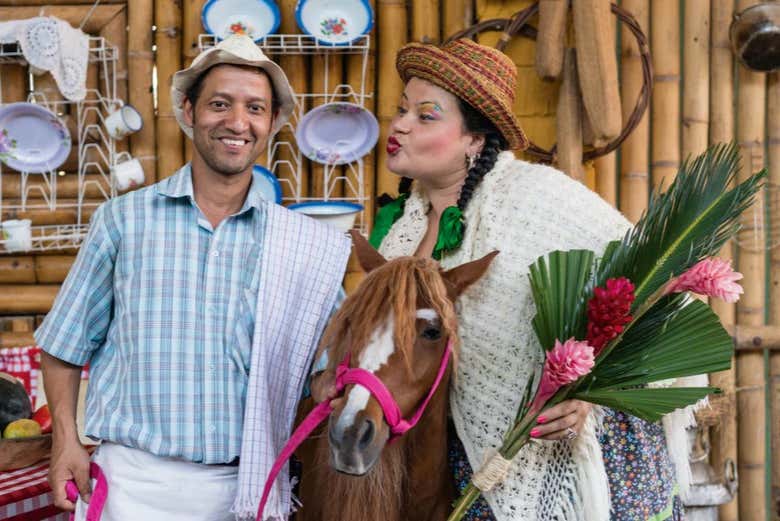 Fun animal shows at Panaca Park!